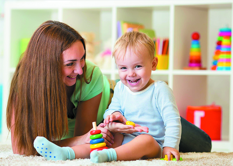 Femme et enfant